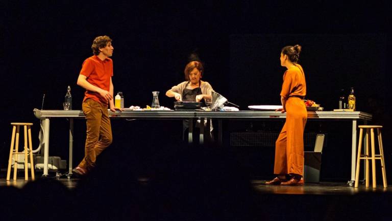 La companyia reusenca Lo Nostro Teatre presenta la sarsuela 'El poema inacabat', a la Sala Trono. Foto: Cedida
