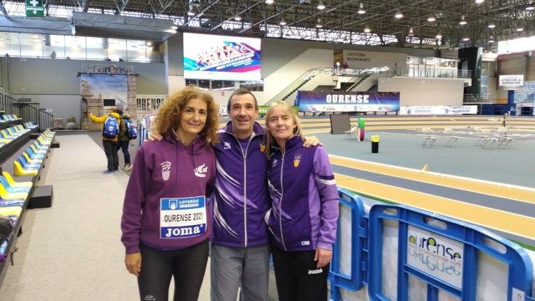 Gemma Solé, Josep Maria Mateo y Ana Cabello.
