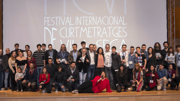 Imagen de todos los premiados en la cuarta edición del FICVI, en 2019. FOTO: Cedida