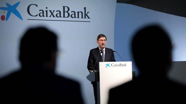 José Ignacio Goirigolzarri, presidente de CaixaBank. Foto: Efe