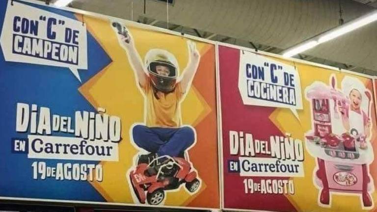 'Con C de campeón y con C de cocinera', la nueva campaña machista de Carrefour