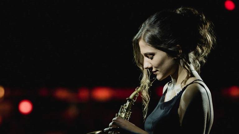 La cantante y saxofonista Eva Fernández presentará el espectáculo ‘Yo pregunto’. FOTO: Teatre El Magatzem