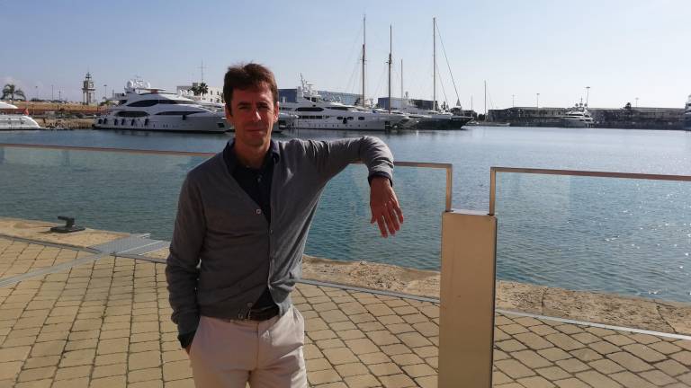 Antonio Zaforteza, ante la Marina Port Tarraco. FOTO: A.S.