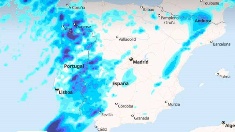 Catalunya está hoy en alerta amarilla por precipitaciones. Foto: Meteored