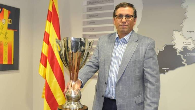 Josep Vives, delegado de la FCF en Tarragona y ahora también vicepresidente de la Junta Directiva presidida por Joan Soteras. FOTO: FCF