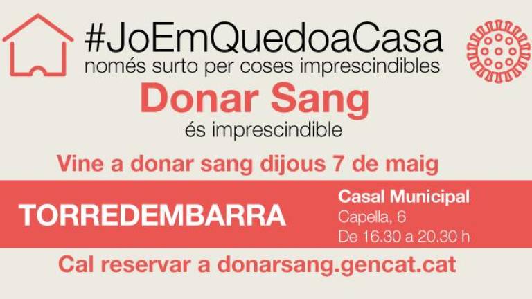 Torredembarra acull una campanya especial de donació de sang
