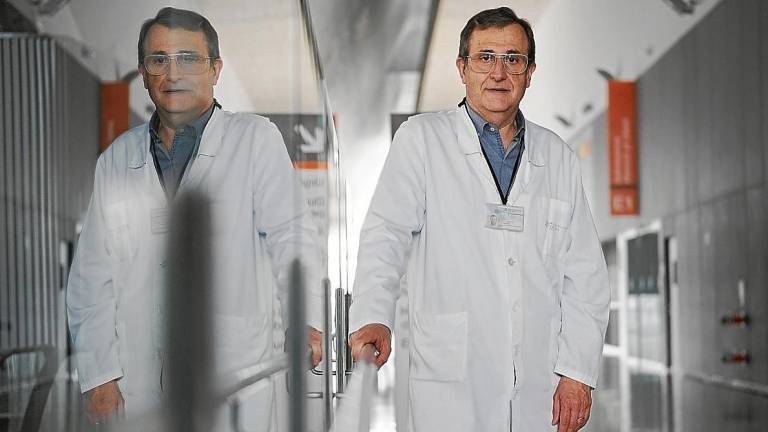 Salvador Hernández, jefe de neumología del Hospital Sant Joan de Reus. Foto: Fabián Acidres