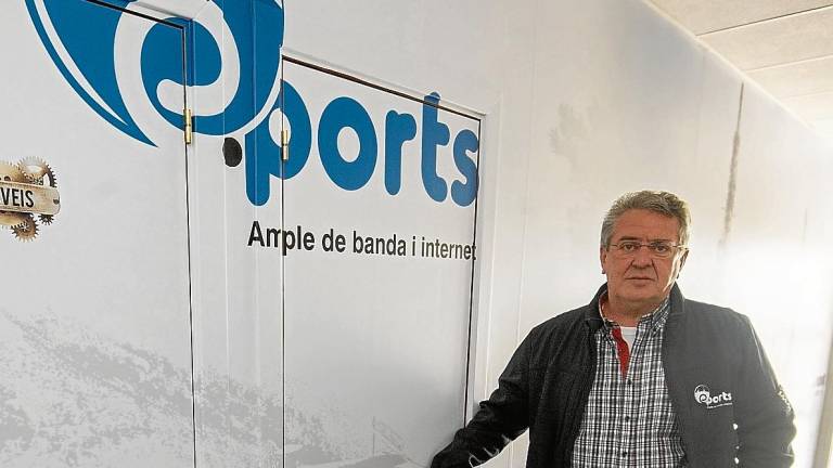 Uno de los propietarios de e-Ports, Robert Guinart. Foto: Joan Revillas