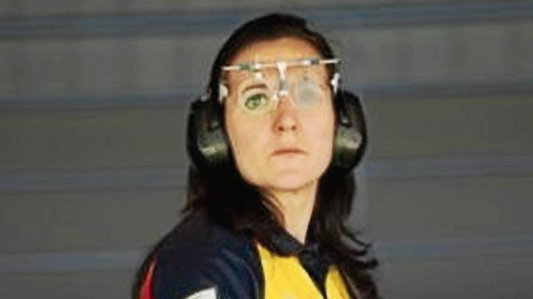 Sònia Franquet, tiradora olímpica de Ascó. FOTO: CEDIDA
