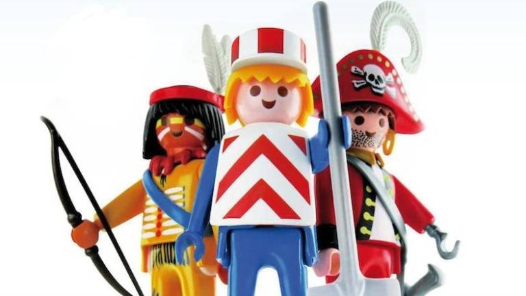 Fira del col·leccionista Playmobil i Lego, en Calafell. Foto: cartell