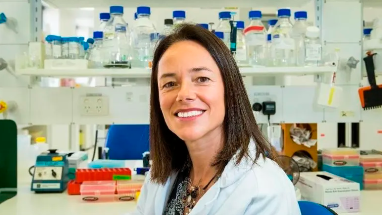 La investigadora Carola Vinuesa, en el laboratorio. Foto: australian national university
