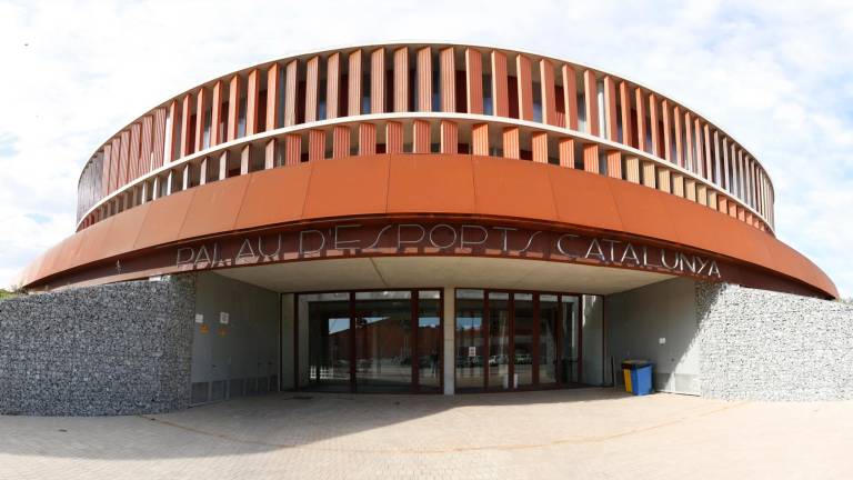 El Palau d’Esports se inauguró en junio de 2018 para los Juegos Mediterráneos. foto: Pere Ferré