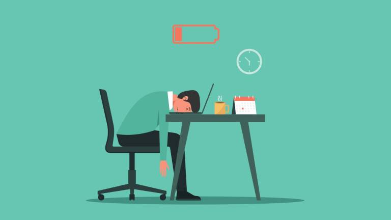 El 43% de los profesionales en España sufre 'burnout' o fatiga a causa de su situación laboral. Fuente: Getty.