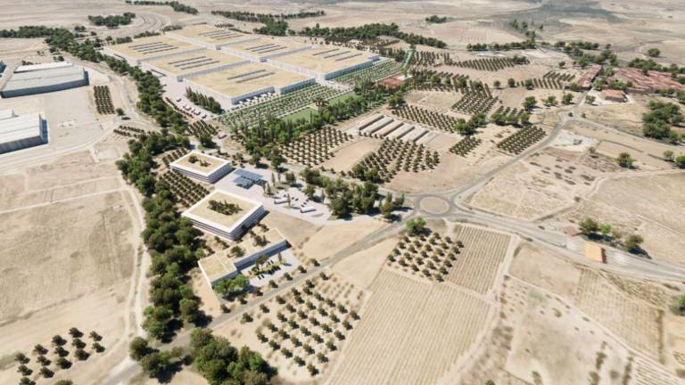 Proposta de la nova zona industrial de la Bisbal del Penedès.