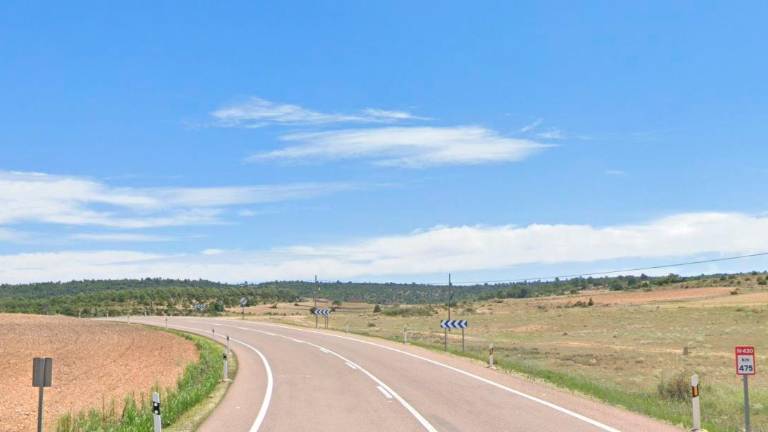 La N-420 a la altura de Pradell de la Teixeta. Foto: Google Maps