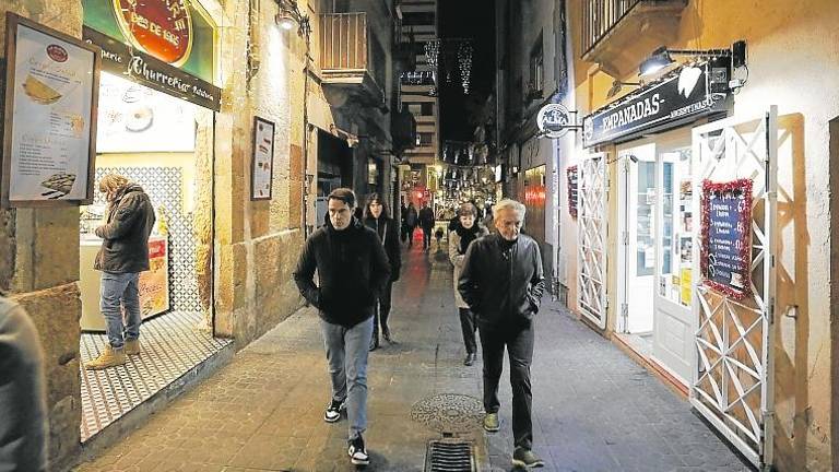 El asalto ocurrió en la calle Sant Fructuós, cerca de la Plaça de la Font. Foto: Pere Ferré