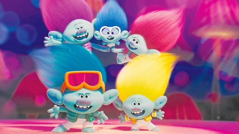 Los Trolls vuelven con su tercera entrega tras el éxito de la original de 2016. foto: universal pictures españa