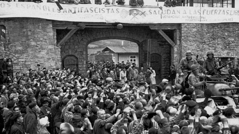 $!El día de la liberación de Mauthausen.