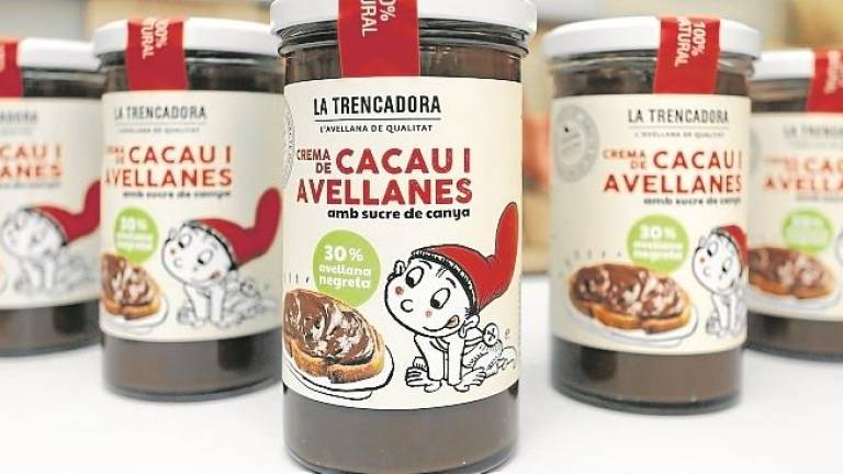 Crema de cacao y avellanas de La Trencadora. Foto: Pere Ferré
