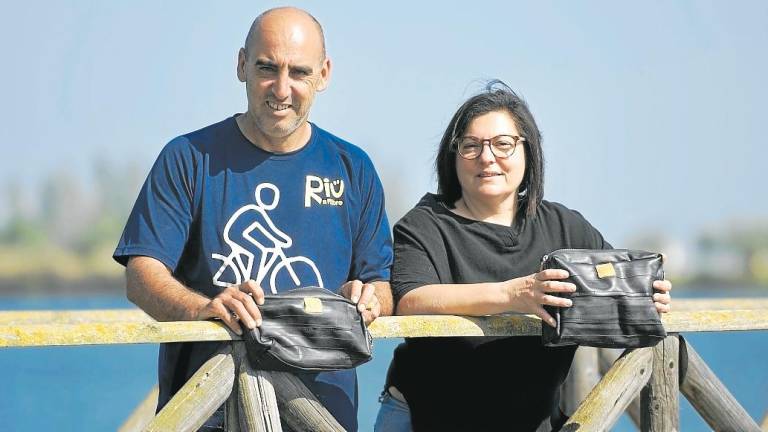 Juan Franch y Maria José Vergés, de Riu a l’Ebre. Foto: Joan Revillas.