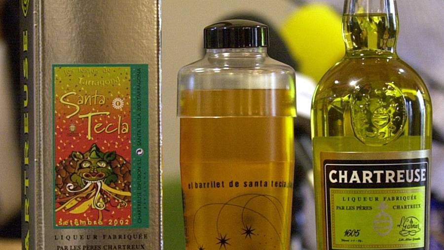 El Chartreuse es la bebida estrella de las fiestas de Santa Tecla.