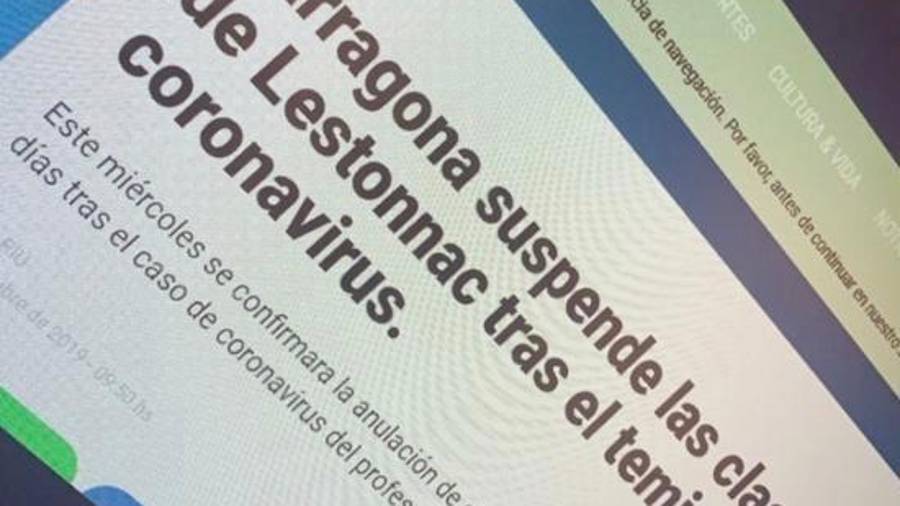 Imagen de la falsa noticia. WhatsApp
