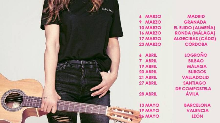  Cartell promocional del tour 2018