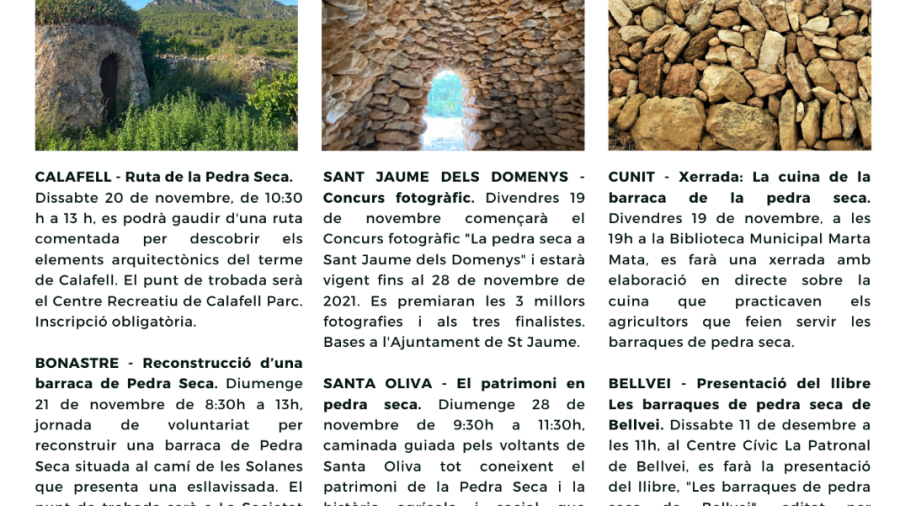 Conocer el Baix Penedès piedra a piedra