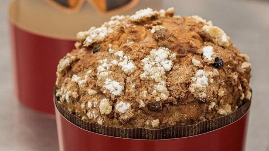 Imagen del Panettone de Xocosave. Xocosave