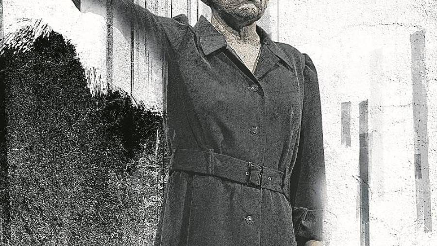 L&rsquo;actriu Rosa Andreu interpretant les dones represaliades a Tarragona, empresonades al convent de les Oblates. FOTO: CEDIDA