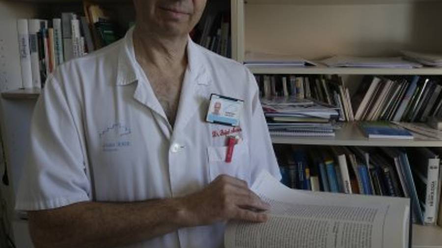 Rafael Marès, jefe del Servei de Neurologia del Hospital Joan XXIII de Tarragona. Foto: L.Milián
