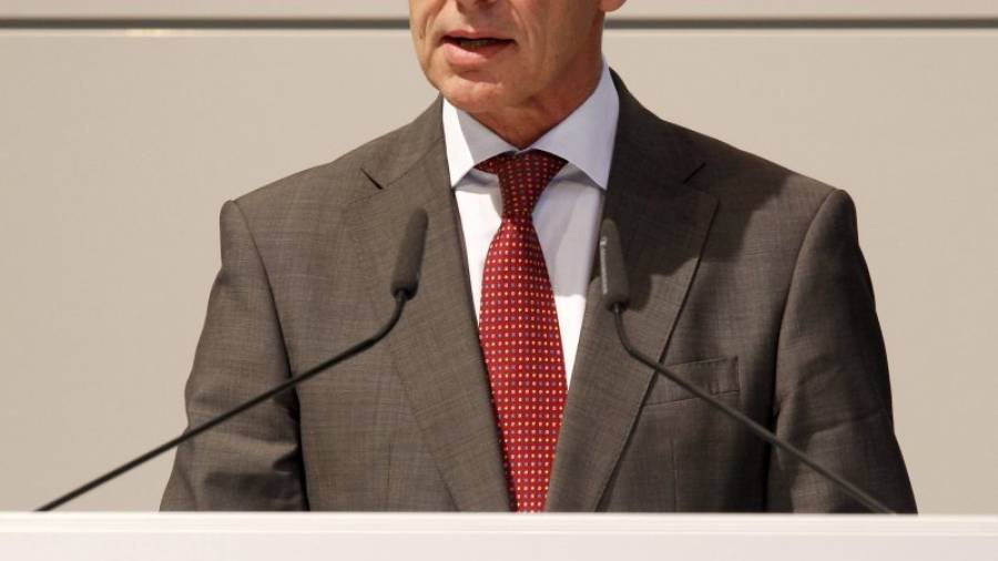 El nuevo presidente del consorcio alemán Volkswagen, Mathias Müller. Foto: EFE