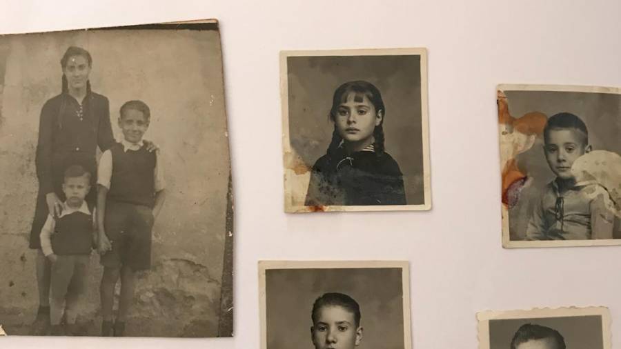 Retratos de la familia Serra.