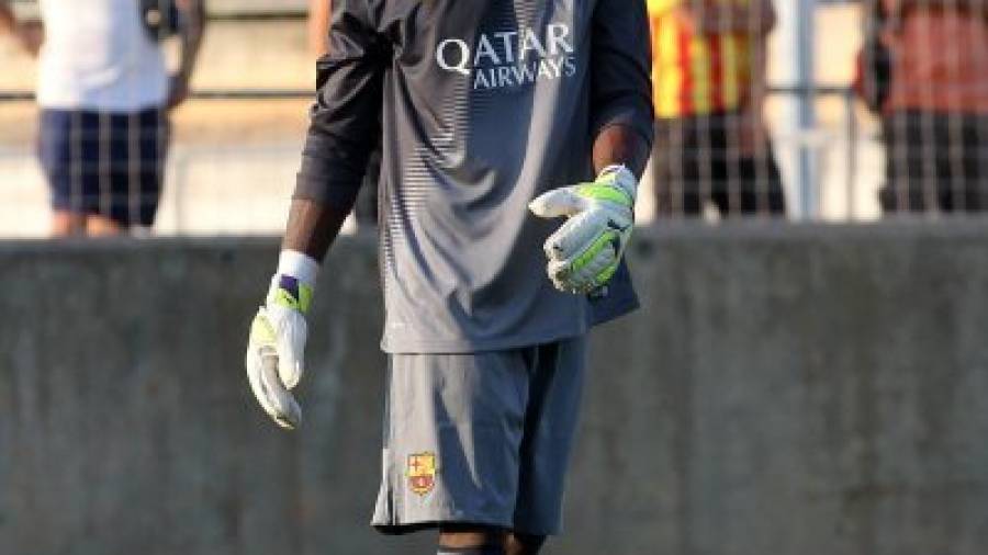 Fabrice Ondoa llegó en el 2009 a La Masia del FC Barcelona, procedente de la Fundación Samuel Eto´o. Foto: Sport