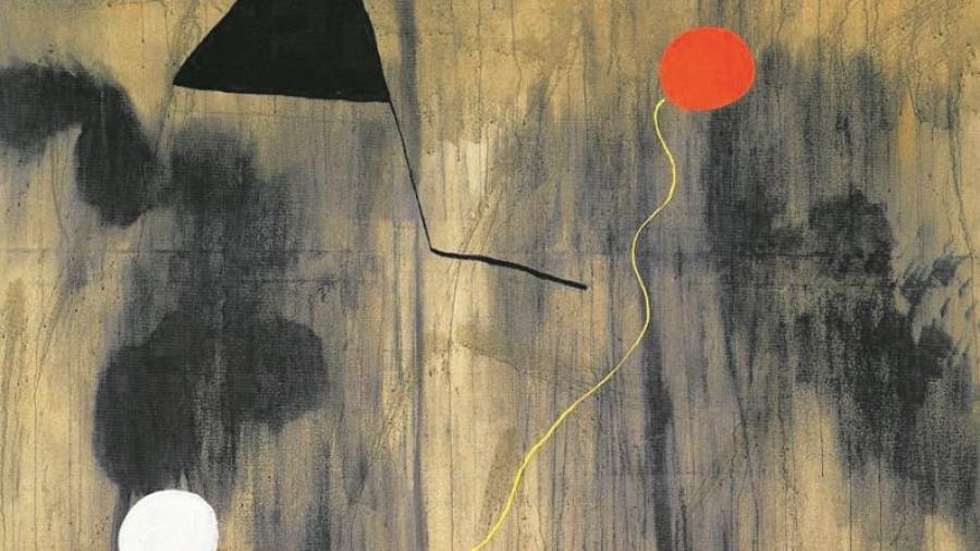 Joan Miró, ‘La naissance du monde’, 1925. Portada del catàleg de l’exposició. FOTO: Cedida