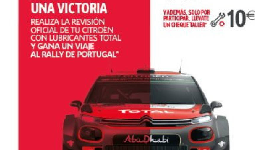 Citroën te lleva al Mundial de Rallies.
