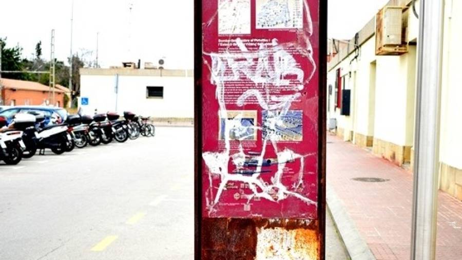 Denuncian vandalismo contra la memoria en El Vendrell