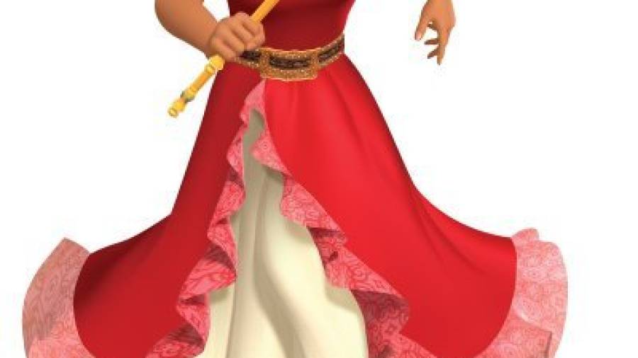 Imagen de la animación de la nueva princesa de Disney de origen latino, Elena de Avalor.