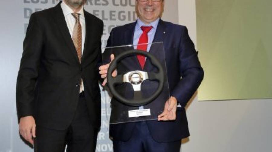 El director general de SEAT España, Mikel Palomera, ha sido el encargado de recoger el premio en un acto celebrado en Madrid.