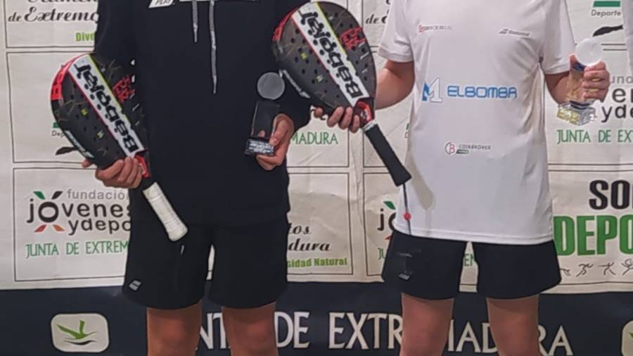 Hugo Estébanez y José Martínez, campeones de Masters final.