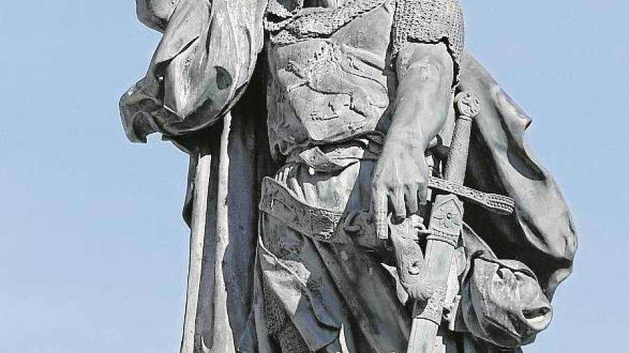 Monumento al almirante Roger de Llúria, en el Balcó del Mediterrani, en Tarragona. Foto: Pere&nbsp;Ferré
