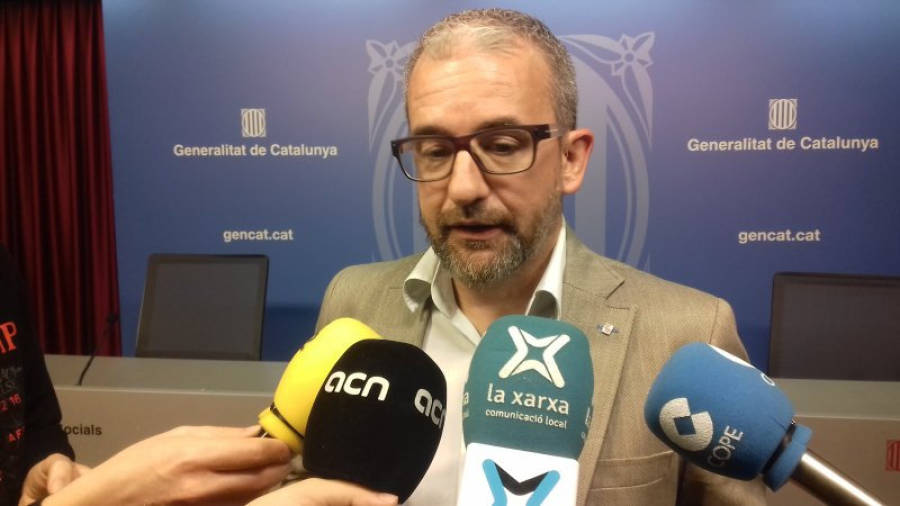 El secretari general de Treball, Josep Ginesta. Foto: DT