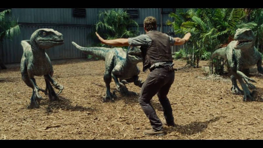Un frame de la primera pel·lícula de Jurassic World. Foto: Jurassicworld.com