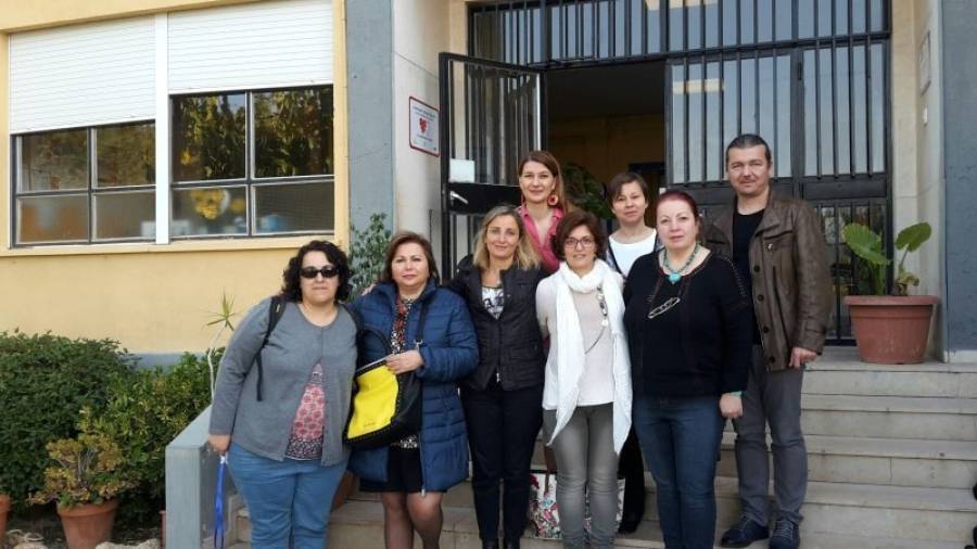 Els professors de l´Escola Pràctiques es van reunir amb els professors dels altres centres europeus aquest trimestre. Foto: Cedida