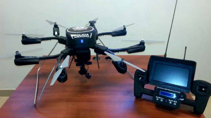 Policias dse diversos pa&iacute;ses ya usan drones para la seguridad ciudadana.