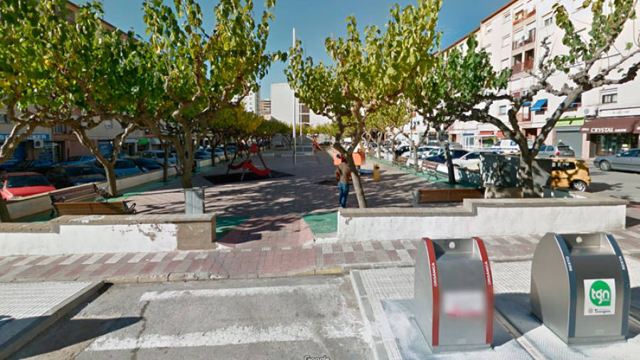 Los hechos ocurrieron en la plaza Catalunya de Sant Pere i Sant Pau. Foto: Google Maps