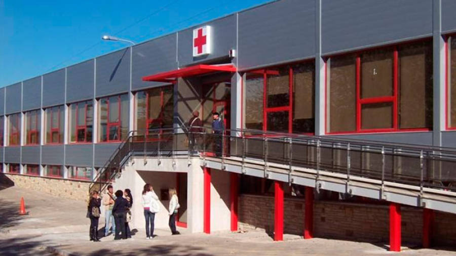 Instal.lacions de la Creu Roja a Tarragona. Foto: Google Maps