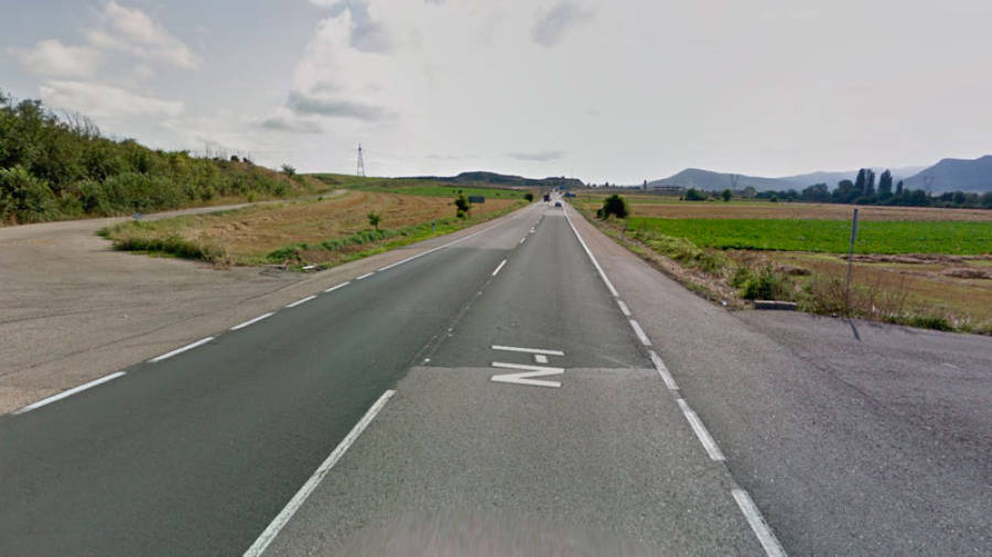 El accidente ha sucedido en la N-1 a su paso por Pancorbo (Burgos). Foto: Google Maps