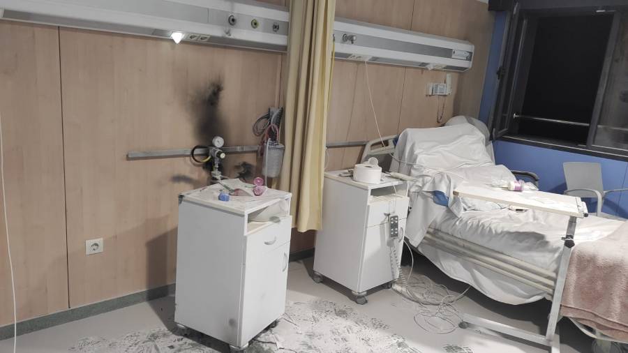 Desalojan 42 personas de la planta Covid del hospital de El Vendrell