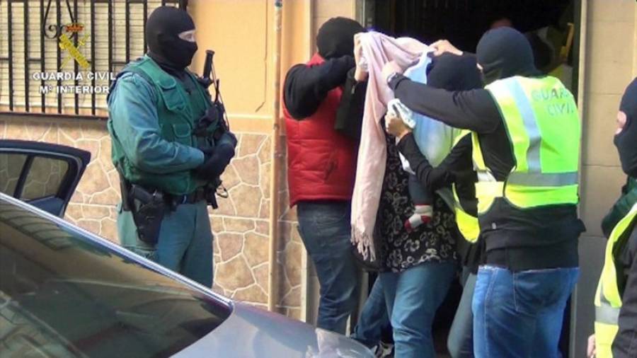 El 16 de abril una mujer española fue detenida en Granada junto a su pareja, un hombre marroquí, por vínculos con el Estado Islámico. Foto: efe